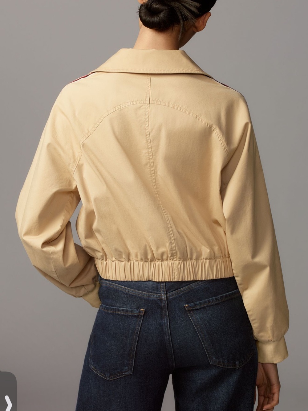 Anthropologie Maeve Double Breasted Cropped Trench - Picture 4 of 7